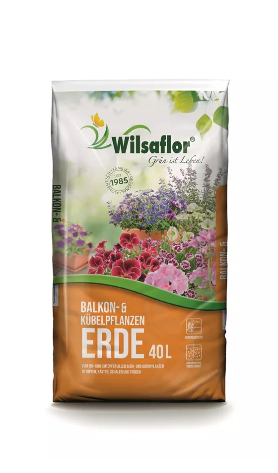Wilsaflor® Balkon- und Kübelpflanzenerde